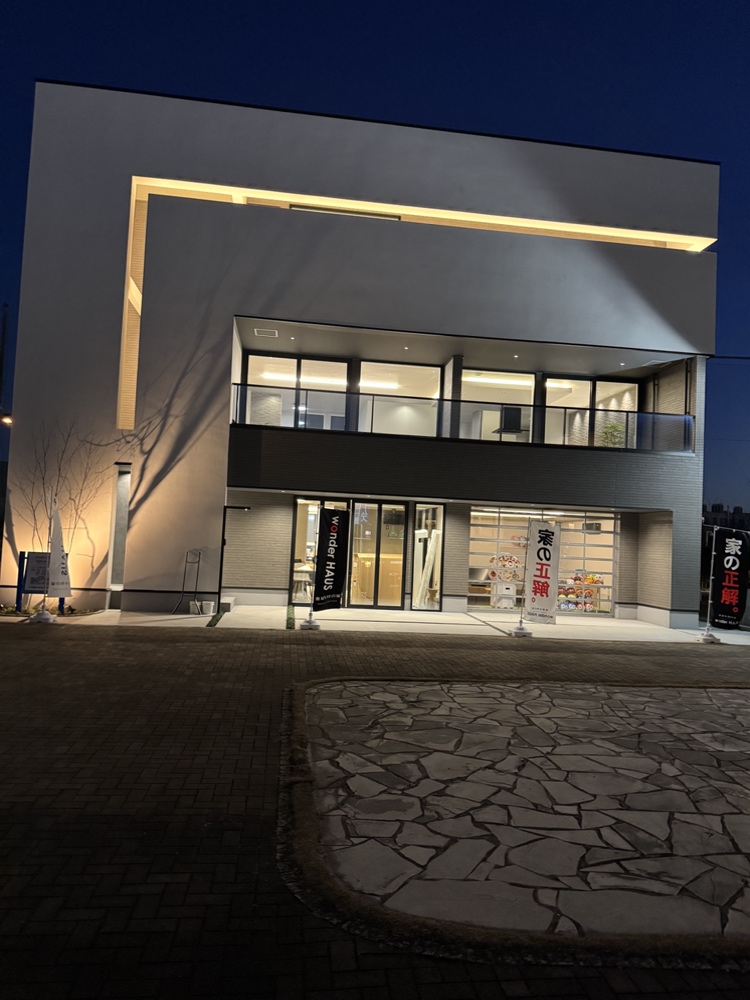 展示場で1番目立つモデルハウス！