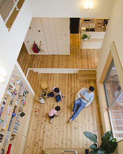 自由度の高い大空間デザイン