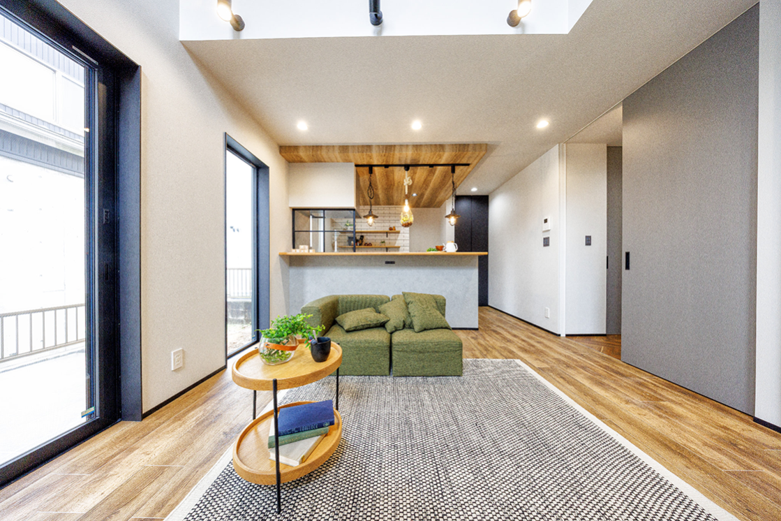 オプションなしで
高性能・大空間デザインの注文住宅