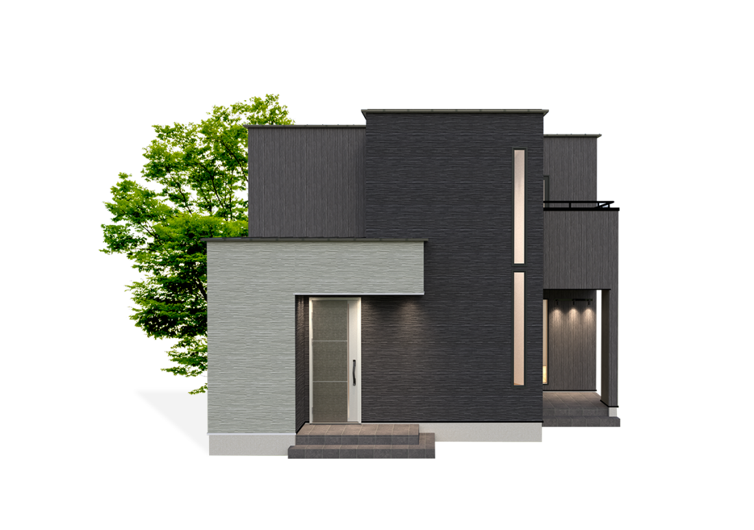 空間効率を突き詰めた、合理的な間取り