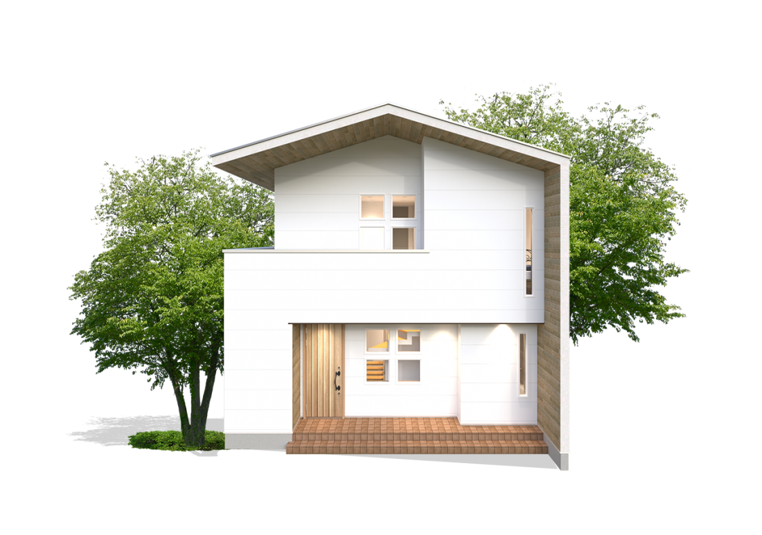 毎日がすっと収まる、端正な住まい