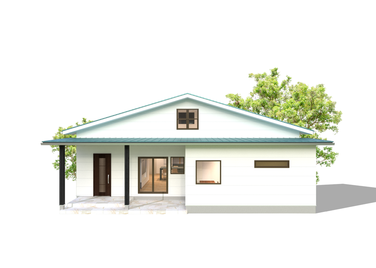 ワンフロアの心地よさを、最大限に引き伸ばした家