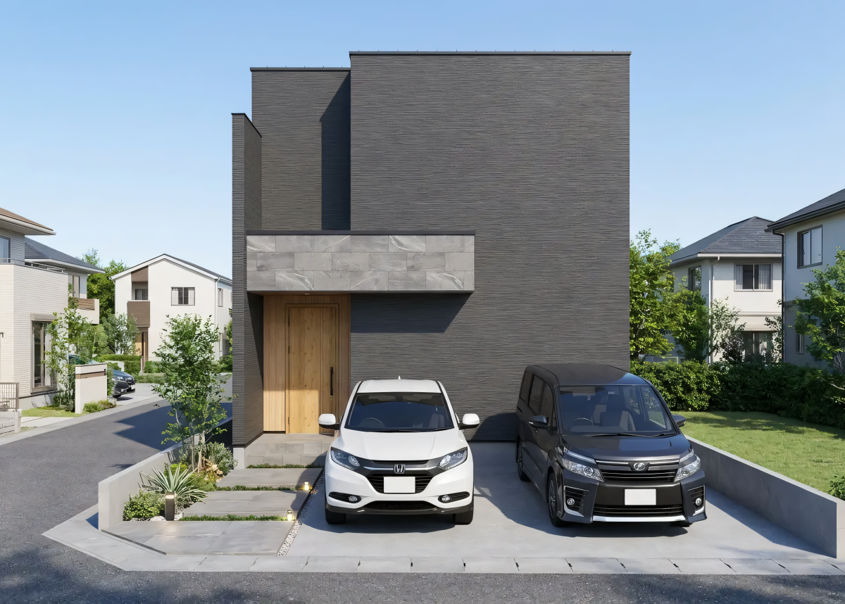吹き抜け×スキップフロアで魅せる、縦に広がる開放的な住まい