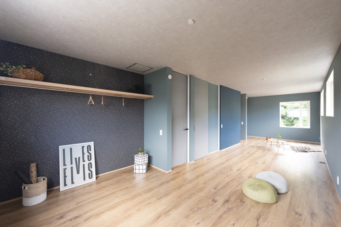 ３つに分けることのできる子供部屋