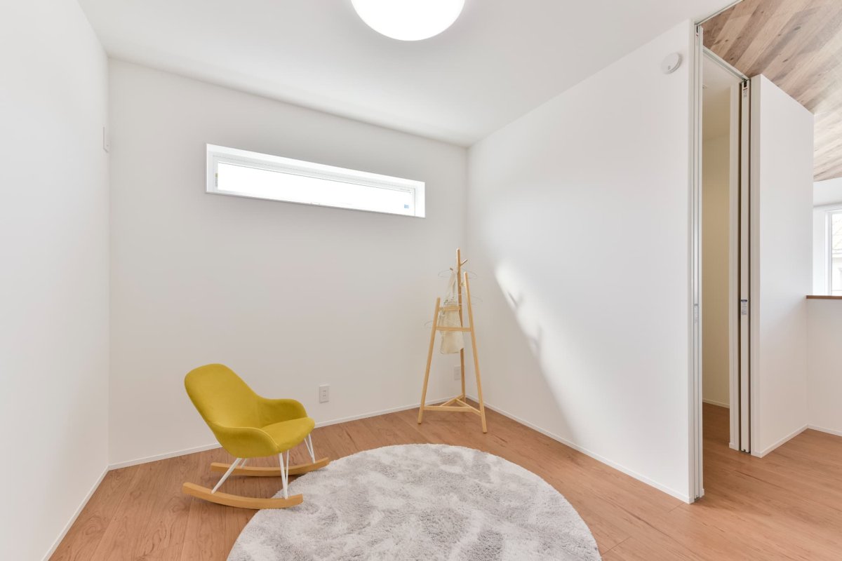 ご夫婦それぞれの洋室。