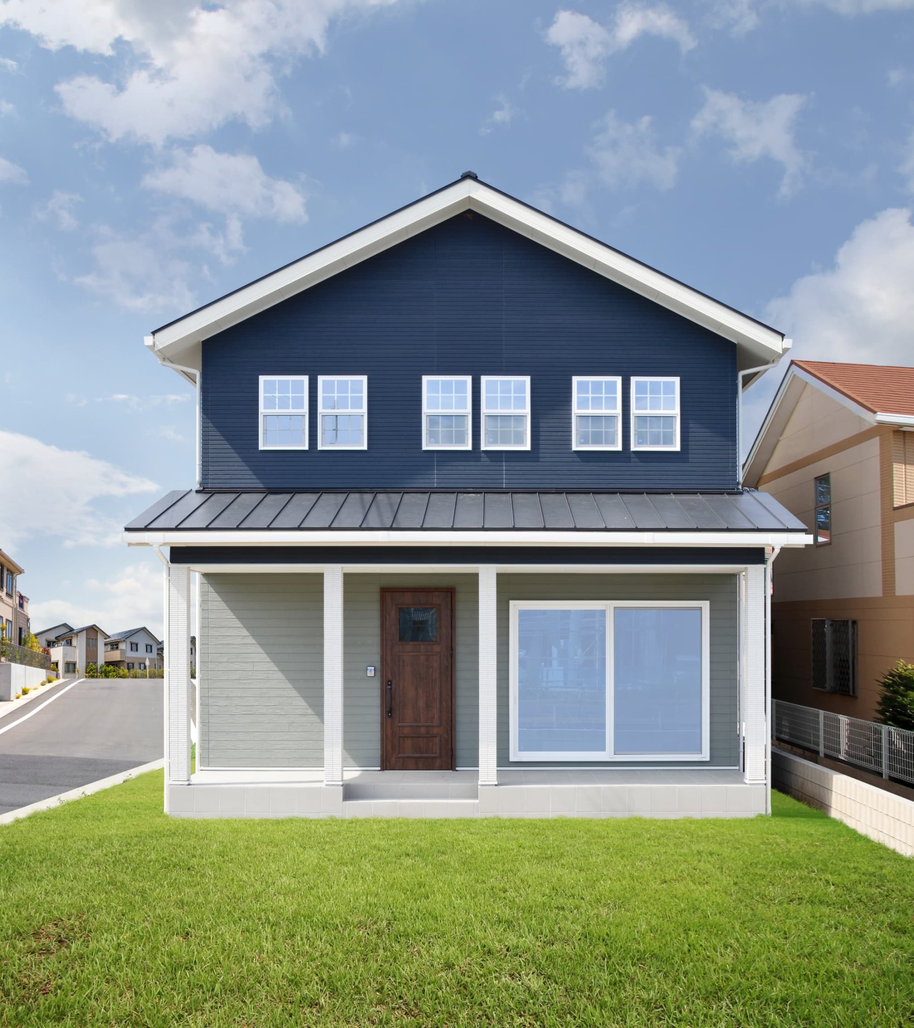 ダウンフロアがあるアメリカンなお家