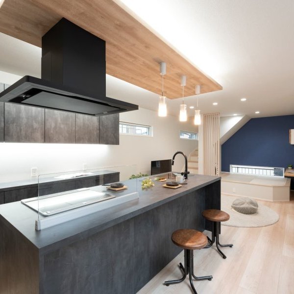 趣味も家事も楽しく！中庭と趣味部屋がある平屋