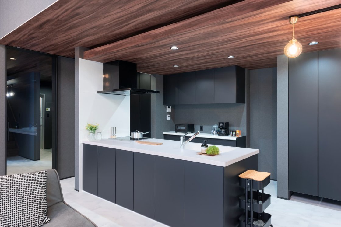 回遊できるキッチン