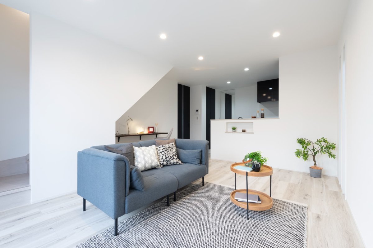 LDK。リビング。吹き抜け。SE構法。重量木骨の家。家の正解。柱のない空間。耐震等級3。許容応力度計算。