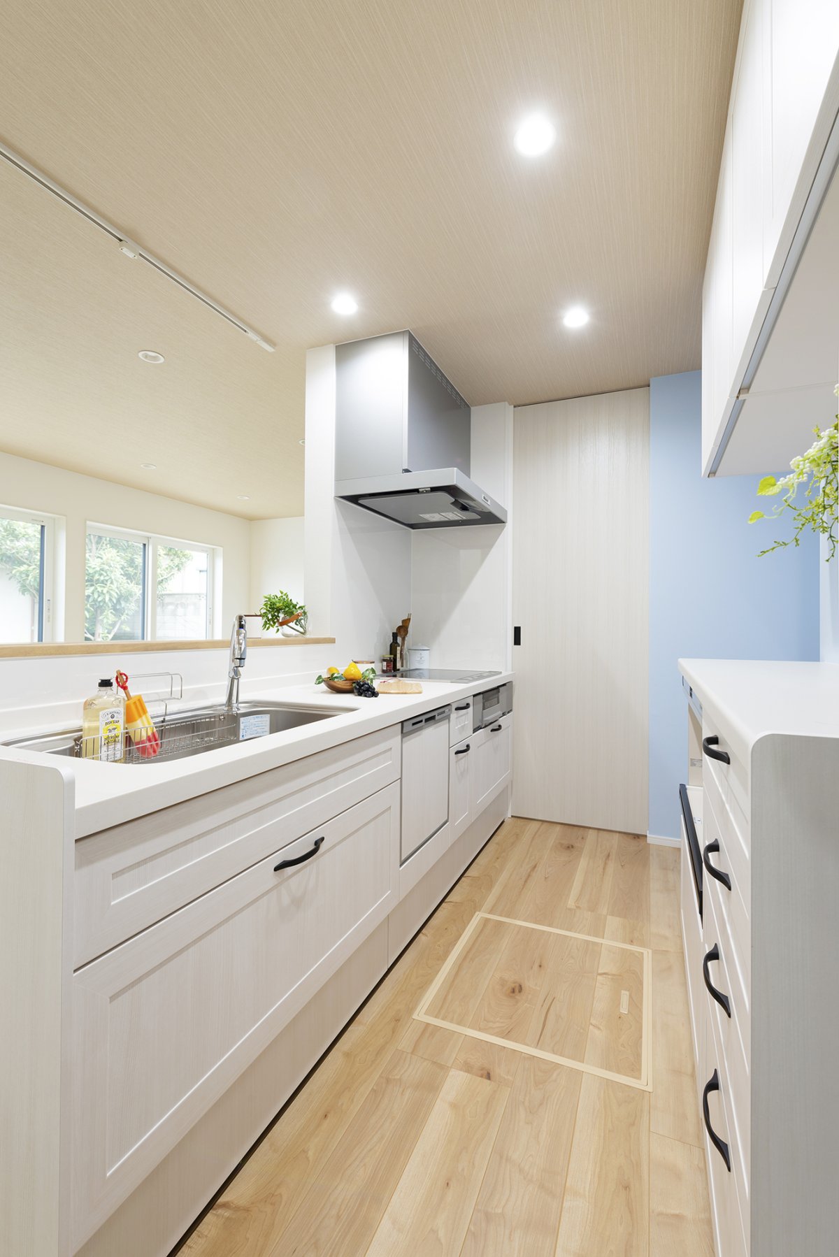 北欧風キッチン。