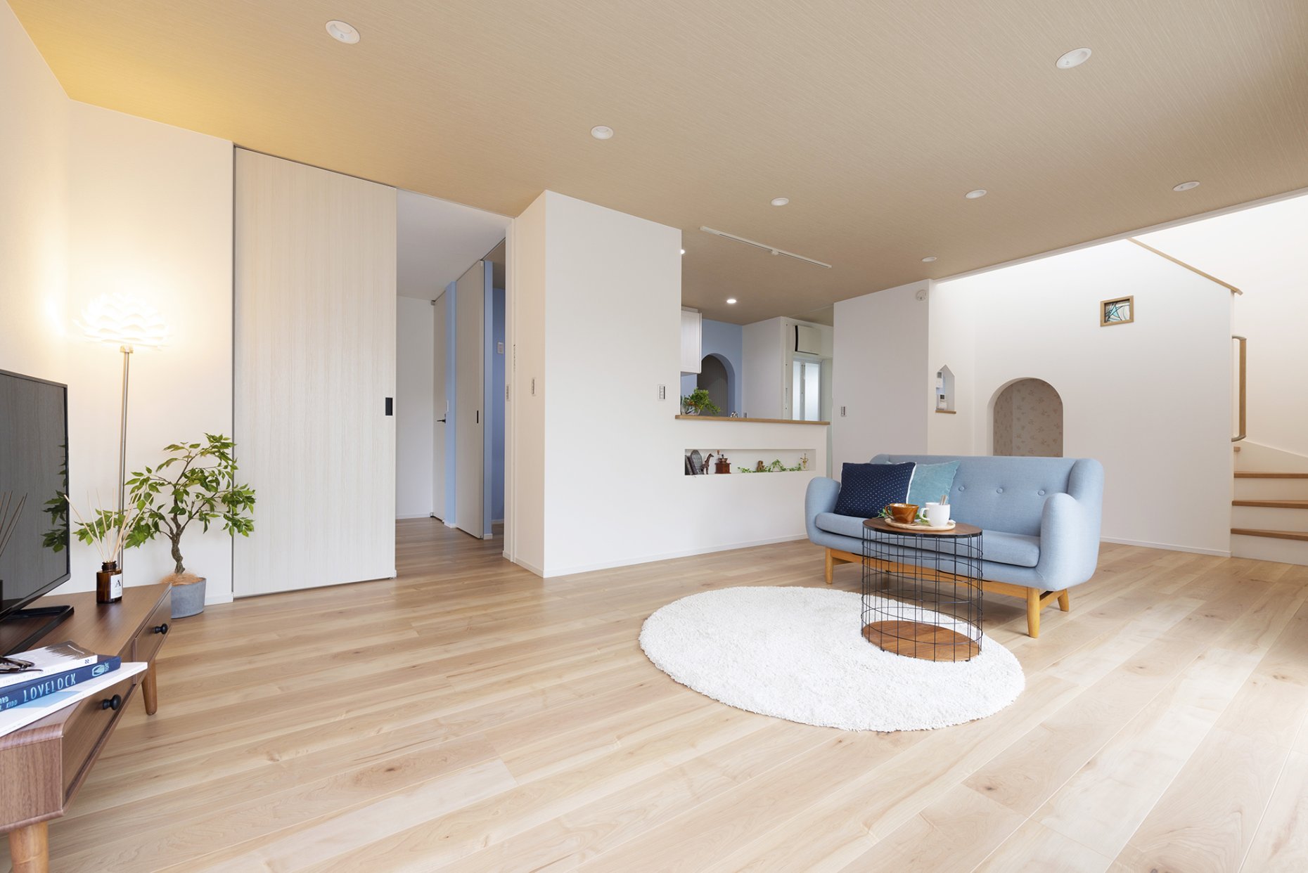 カフェのような北欧風ナチュラルテイストなお家