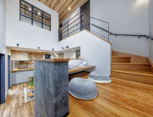 QOLが上がる家事動線も遊び心も詰め込んだ住まい アイキャッチ画像